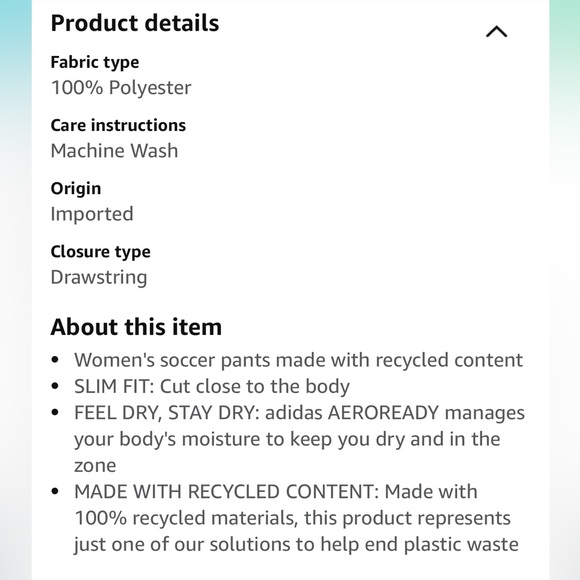 🌿🏃‍♀️Adidas Climacool Active Women’s Pants - Picture 9 of 9